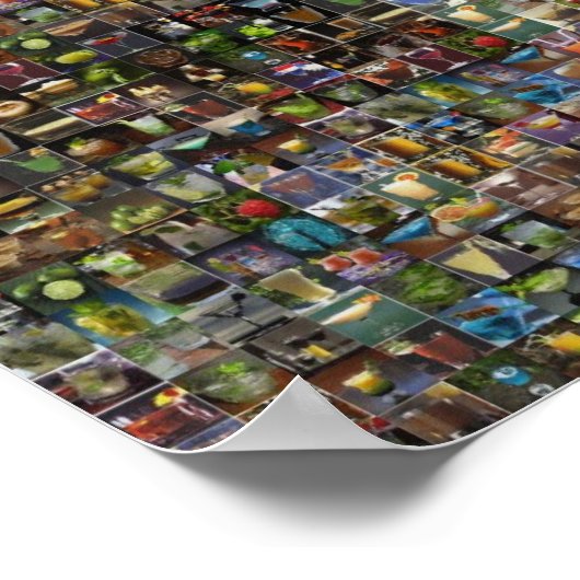 Mosaïcaipirinha Poster (Hoek)