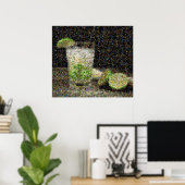 Mosaïcaipirinha Poster (Thuiskantoor)