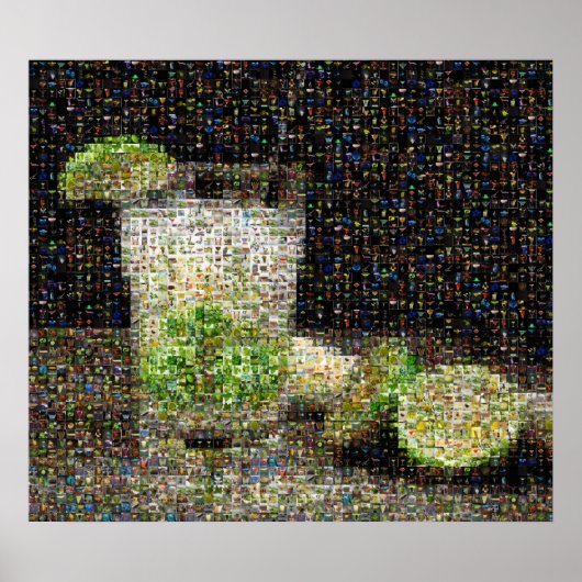 Mosaïcaipirinha Poster (Voorkant)
