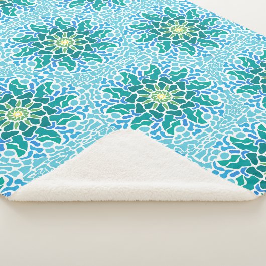 Mosaico Marino Sherpa Deken (3/4)