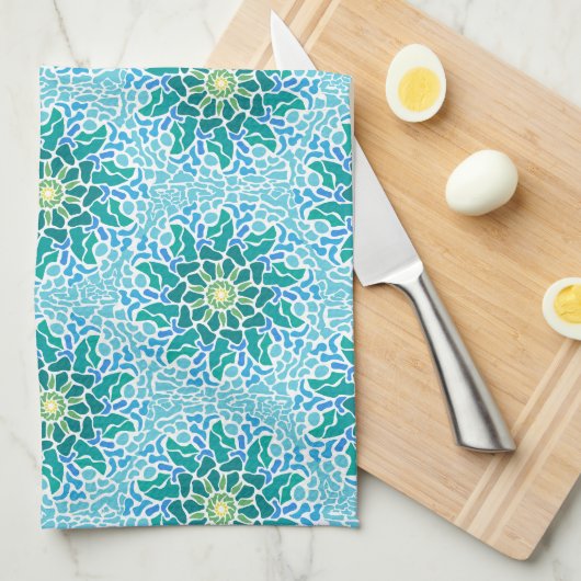 Mosaico Marino Theedoek (Quarter Fold)