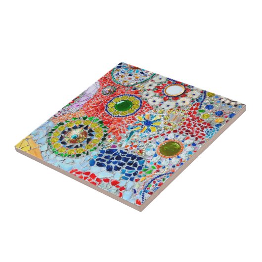 Mosaik-Kreation Tegeltje (Zijkant)