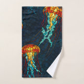 Mosaik-Quallen Bad Handdoek (Handdoek)