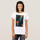 Mosaik-Quallen T-shirt (Voorkant volledig)