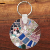 Mosaïsche vuurvliegjes sleutelhanger (Voorkant)