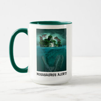 Mosasaurus Alarm! Pas Jurassic World Dino Mu aan Mok
