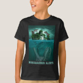 Mosasaurus Alarm! T-shirt (Voorkant)