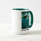 Mosasaurus Alert! Jurassic World Dino Mu aanpassen Mok (Voorkant rechts)