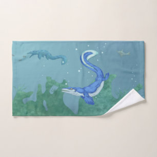Mosasaurus Bad Handdoek