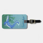 Mosasaurus Bagagelabel (Voorkant horizontaal)