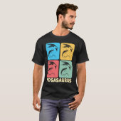 Mosasaurus Dino Prehistorische Dinosaur T-shirt (Voorkant volledig)