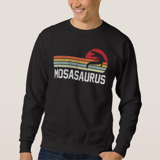 Mosasaurus Dino Prehistorische Dinosaurus 3 Trui (Voorkant)