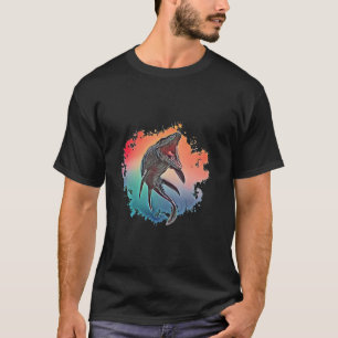 Mosasaurus Dinosaur Motief Prehistorische Predator T-shirt