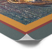 Mosasaurus & Ichthyosaurs ca.1912 Heinrich Harder Poster (Hoek)