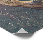 Mosasaurus Ichthyosaurus Antiek print (Hoek)