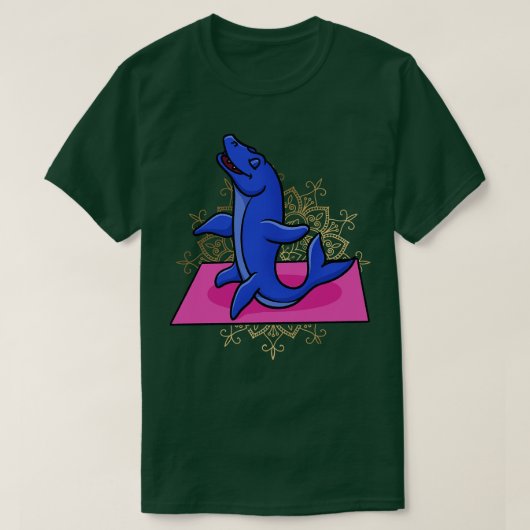 Mosasaurus mediterend t-shirt (Design voorkant)