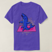 Mosasaurus mediterend t-shirt (Design voorkant)