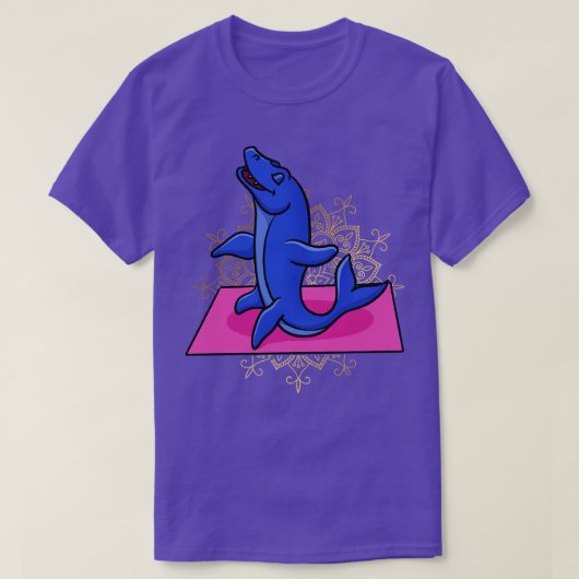 Mosasaurus mediterend t-shirt (Design voorkant)
