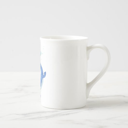 Mosasaurus Porselein Kop (Rechts)