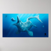 Mosasaurus poster (Voorkant)