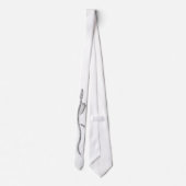 Mosasaurus Skeleton Antiek afdrukken Stropdas (Achterkant)