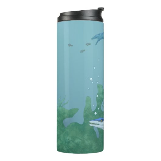 Mosasaurus Thermosbeker (Gedraaid links)