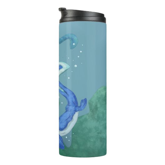 Mosasaurus Thermosbeker (Geroteerd rechts)