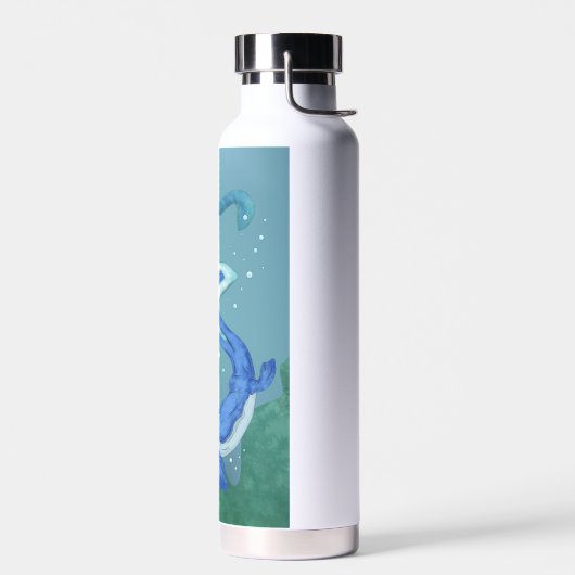 Mosasaurus Waterfles (Links)