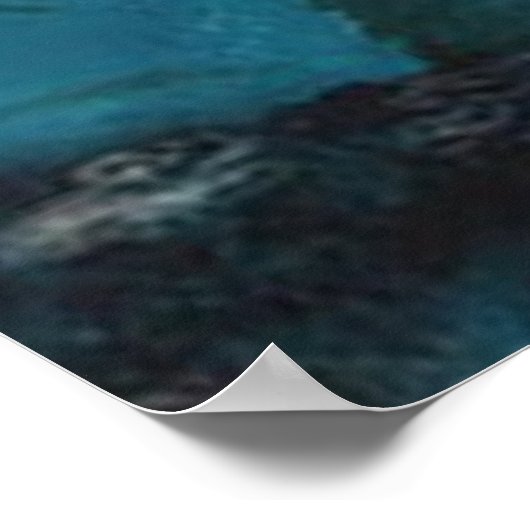 Mosasaurusjacht Poster (Hoek)