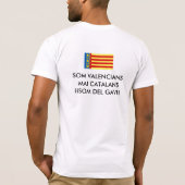 MOSATROS PARLEM LLENGUA VALENCIANA T-SHIRT (Achterkant)