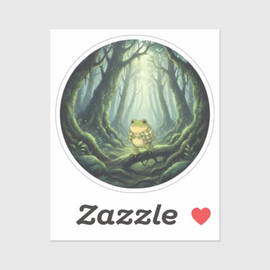 Mosbos Schat Sticker (Vel)