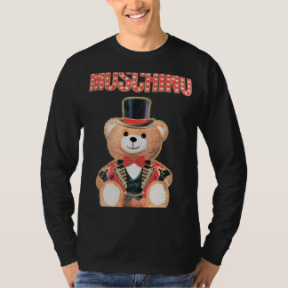 MOSCHINO JERSEY T-SHIRT TEDDY CIRCUS