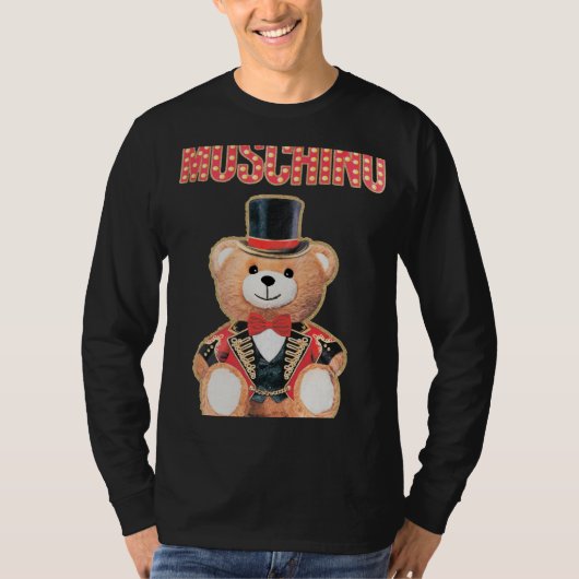 MOSCHINO JERSEY T-SHIRT TEDDY CIRCUS (Voorkant)
