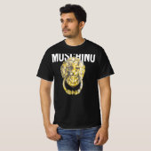 MOSCHINO LION HEAD HANDLE JERSEY T-SHIRT (Voorkant volledig)