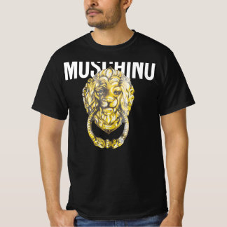 MOSCHINO LION HEAD HANDLE JERSEY T-SHIRT