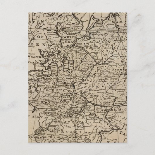 Moscovy, Rusland Briefkaart (Voorkant)