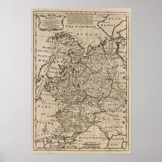 Moscovy, Rusland Poster (Voorkant)
