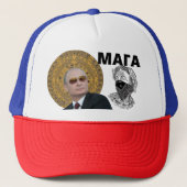 Moscow Maga Trucker Hat Trucker Pet (Voorkant)