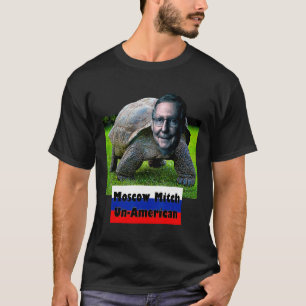 Moscow Mitch is On-Amerikaanse Turtle Flag MbASSP T-shirt