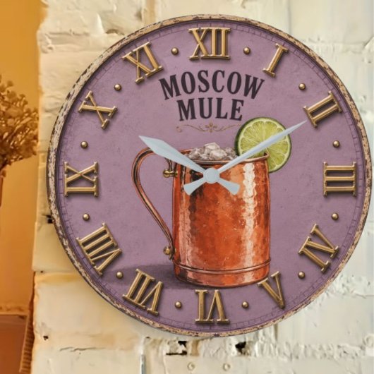 Moscow Mule Copper Mug Cocktail Bar Decor Grote Klok