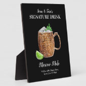 Moscow Mule • PERSONALISEER deze Handtekeningdrank Fotoplaat (Zijkant)