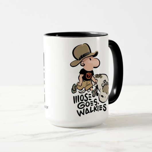 Mose Goes Walkies Mok (Voorkant rechts)