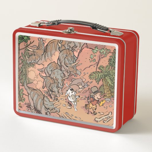 Mose Prehistorische Lunchbox (Voorkant)