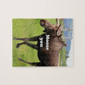 Mose you: Alaskan moose Legpuzzel (Horizontaal)