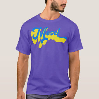 Mosel Heimat vintage Schriftzug T-shirt