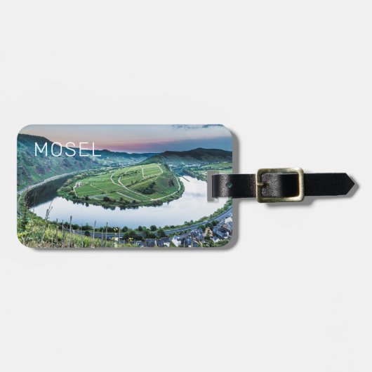 Moselle Calmont Loop Bremm Bagagelabel (Voorkant horizontaal)