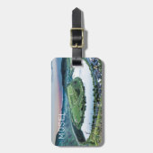 Moselle Calmont Loop Bremm Bagagelabel (Voorkant verticaal)