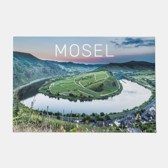Moselle Calmont Loop Bremm Deurmat (Voorkant)