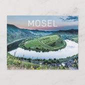 Moselle Calmont Loop Bremm Feestdagenkaart (Voorkant)