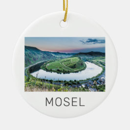 Moselle Calmont Loop Bremm Keramisch Ornament